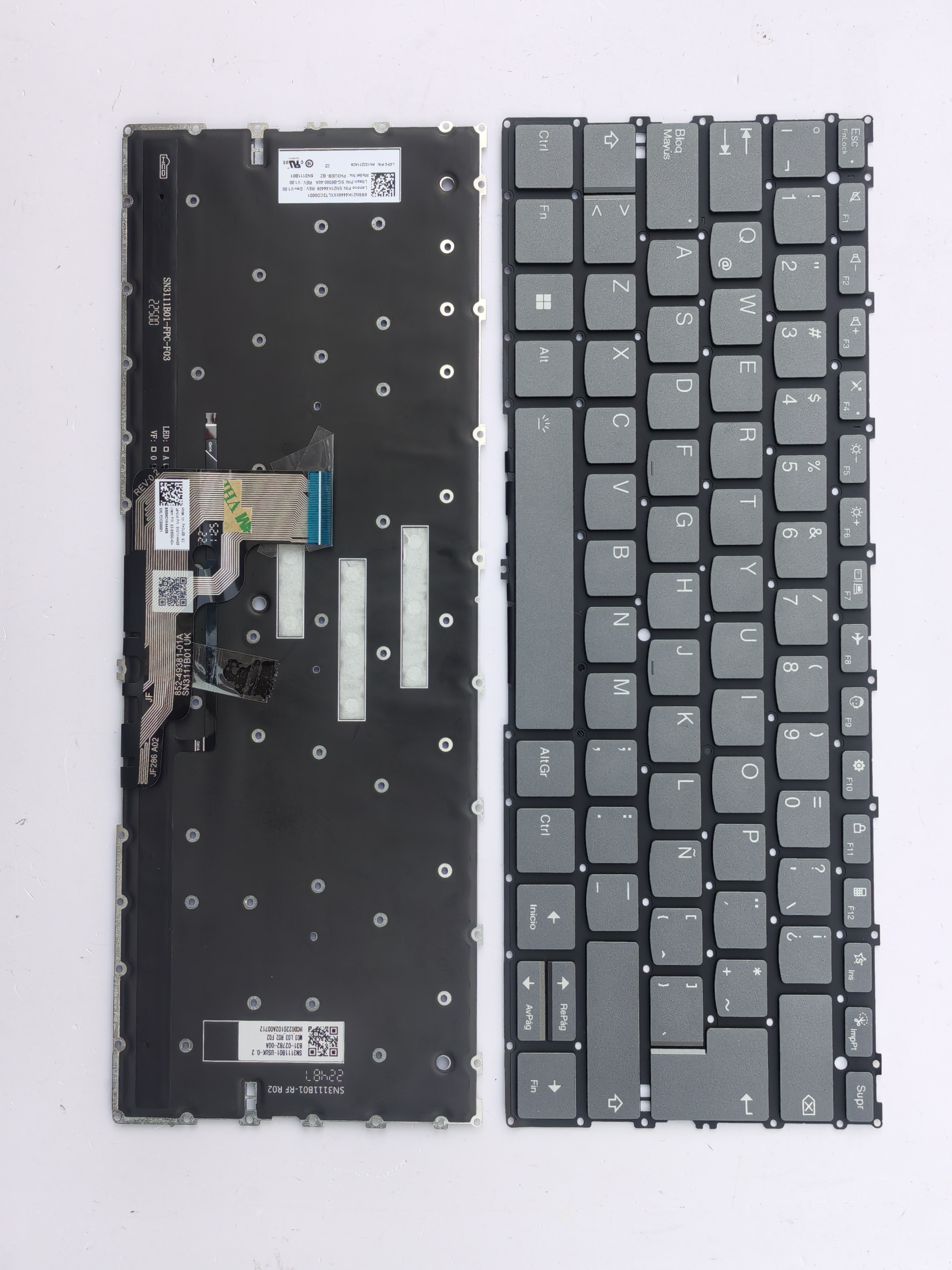 Picture of New Replacement Laptop Keyboard For LENOVO 13X G4/Thinkbook 13x g4 imh Grey Backlit LA Layout